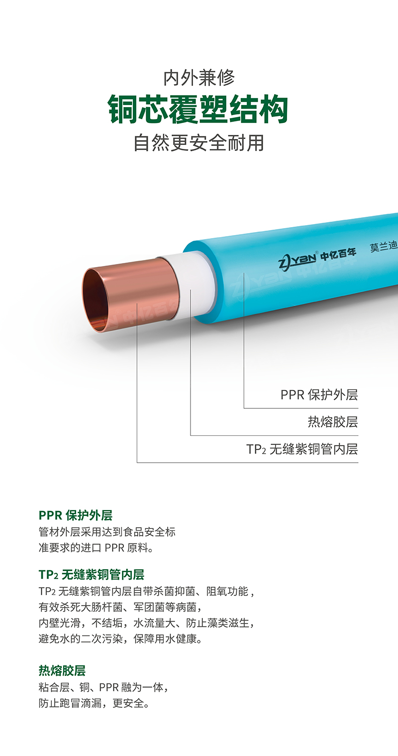 高端莫蘭迪覆塑紫銅系列